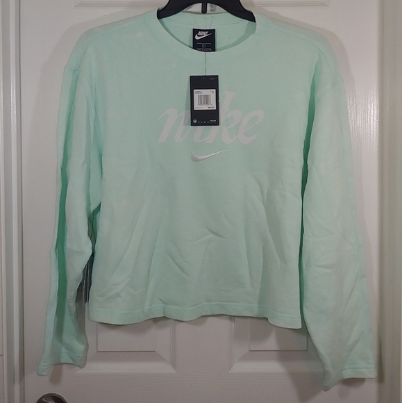 Nike Tops - Nike Women's Crew Top Crop Shirt Top Size 2X